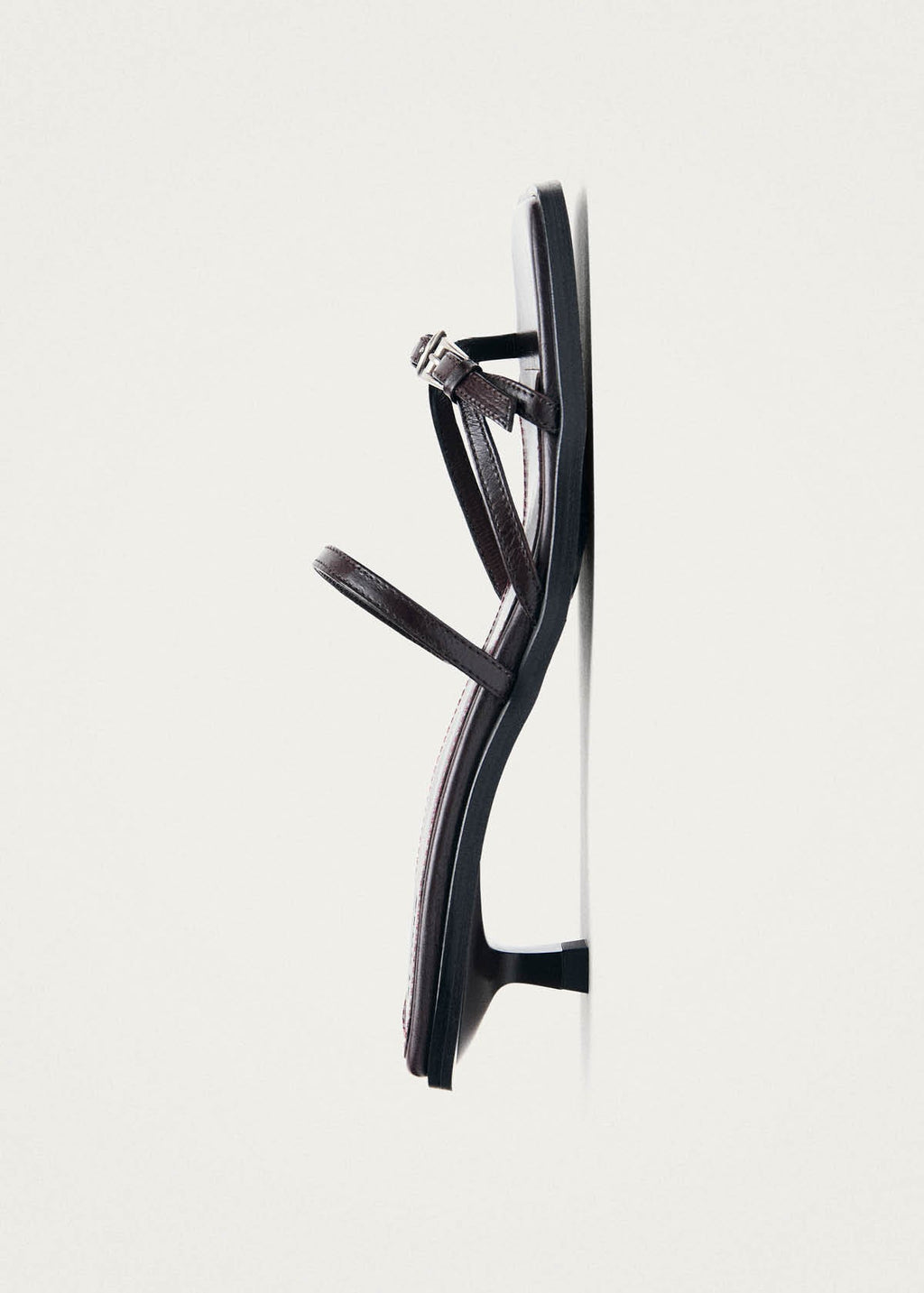 Liko Rift Dark Brown Leather Sandals