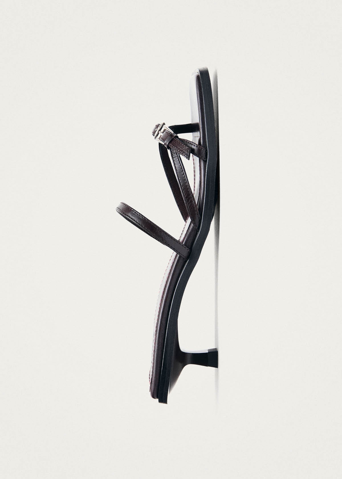 Liko Rift Dark Brown Leather Sandals