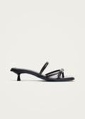 Liko Rift Dark Brown Leather Sandals
