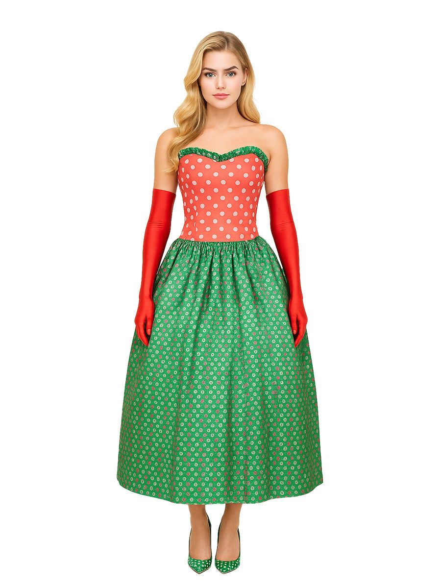 Retro Christmas Party Costume