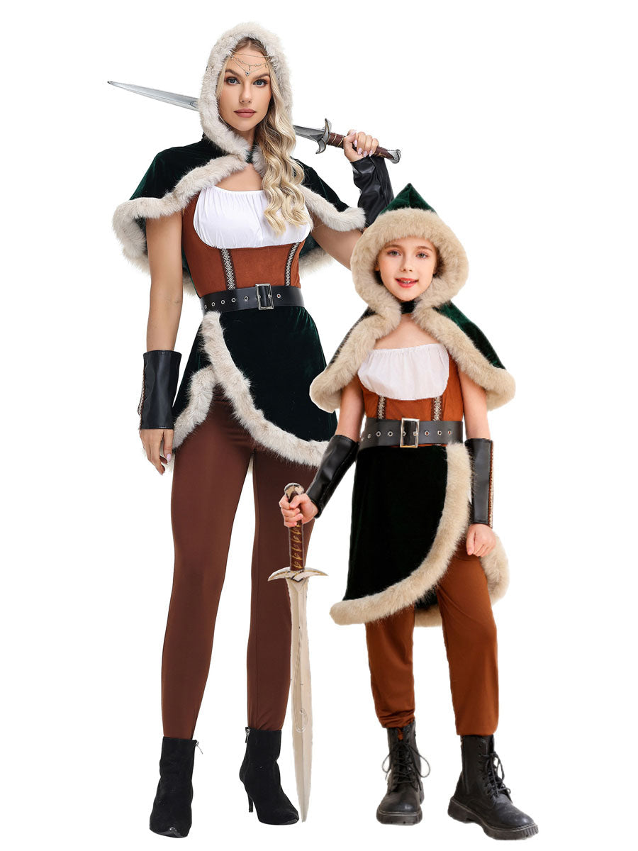 Matching Mother Daughter Medieval Warrior Costume