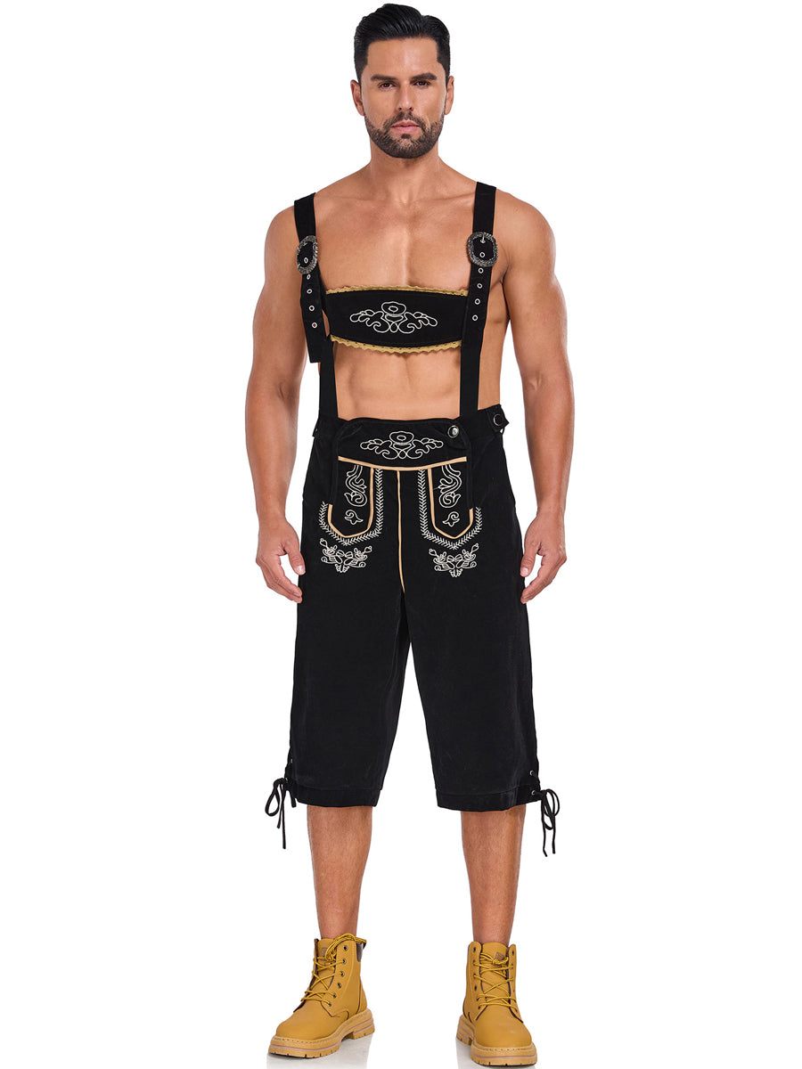 Men's Lederhosen Oktoberfest Costume