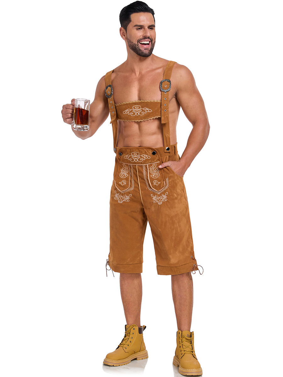 Men's Lederhosen Oktoberfest Costume
