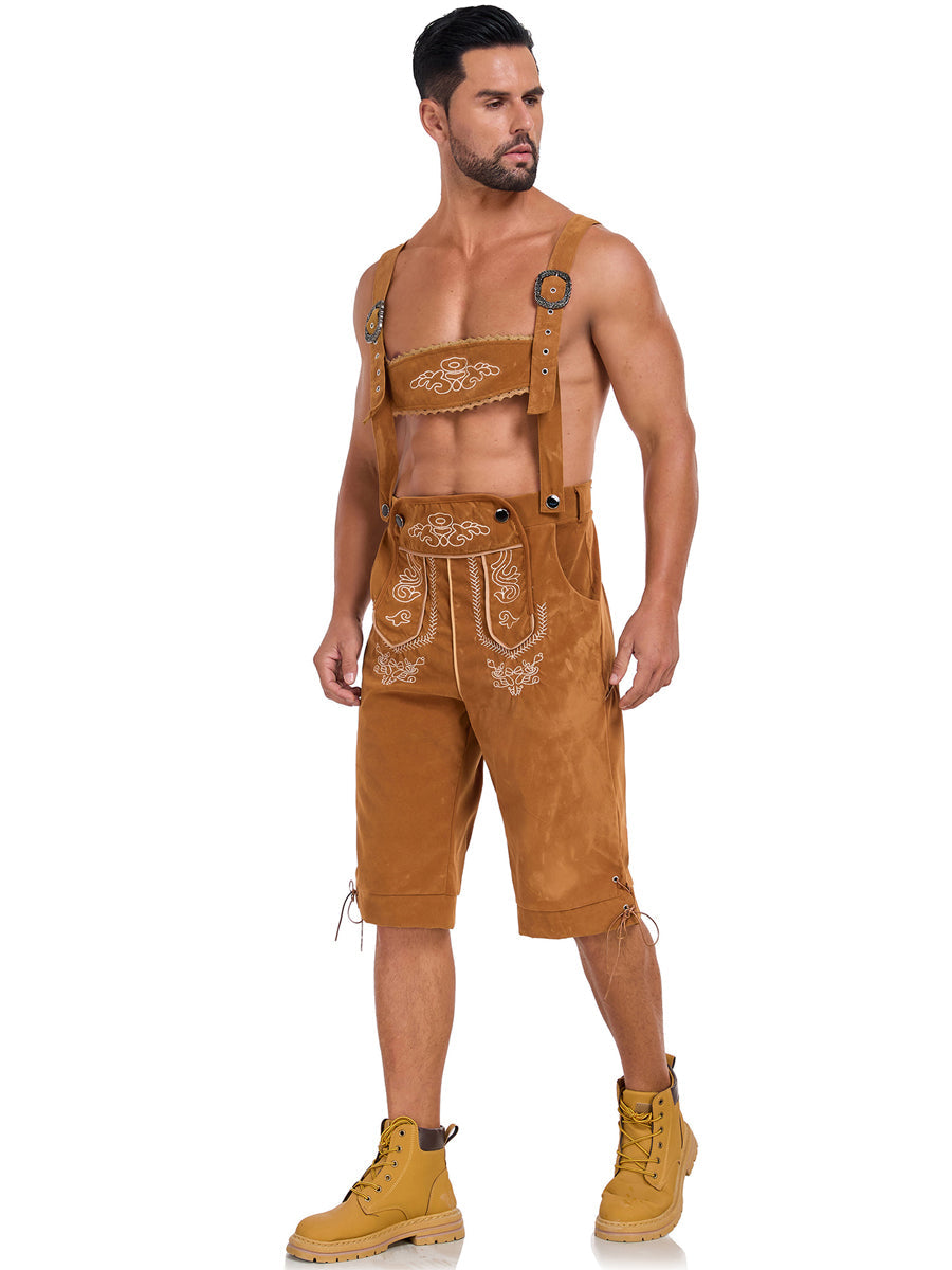Men's Lederhosen Oktoberfest Costume