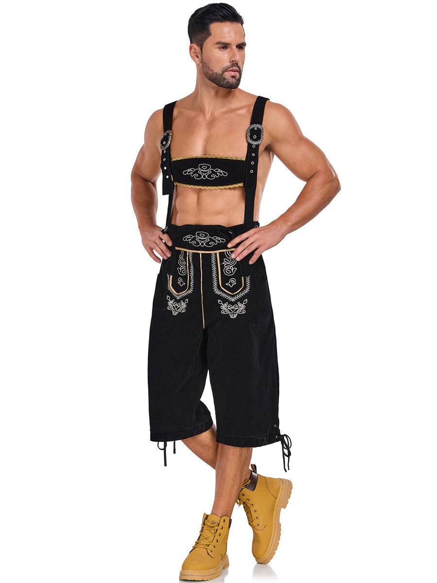 Men's Lederhosen Oktoberfest Costume