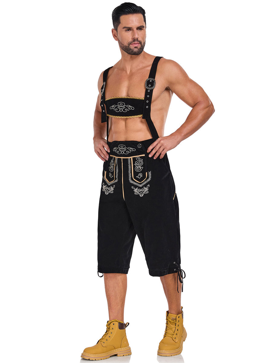 Men's Lederhosen Oktoberfest Costume