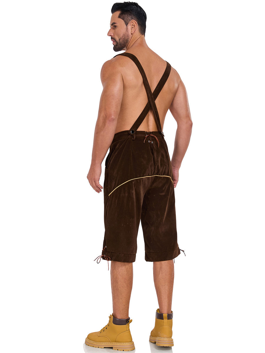 Men's Lederhosen Oktoberfest Costume