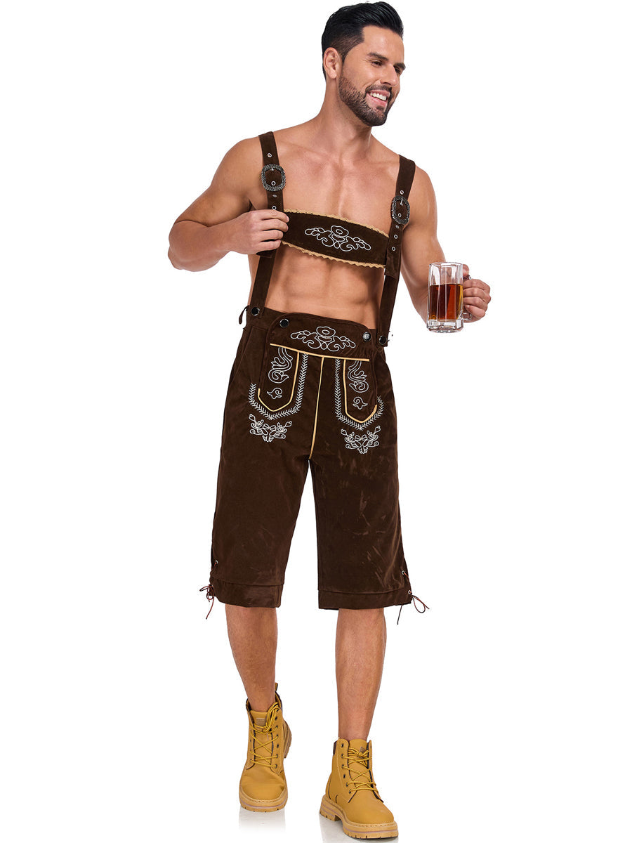 Men's Lederhosen Oktoberfest Costume