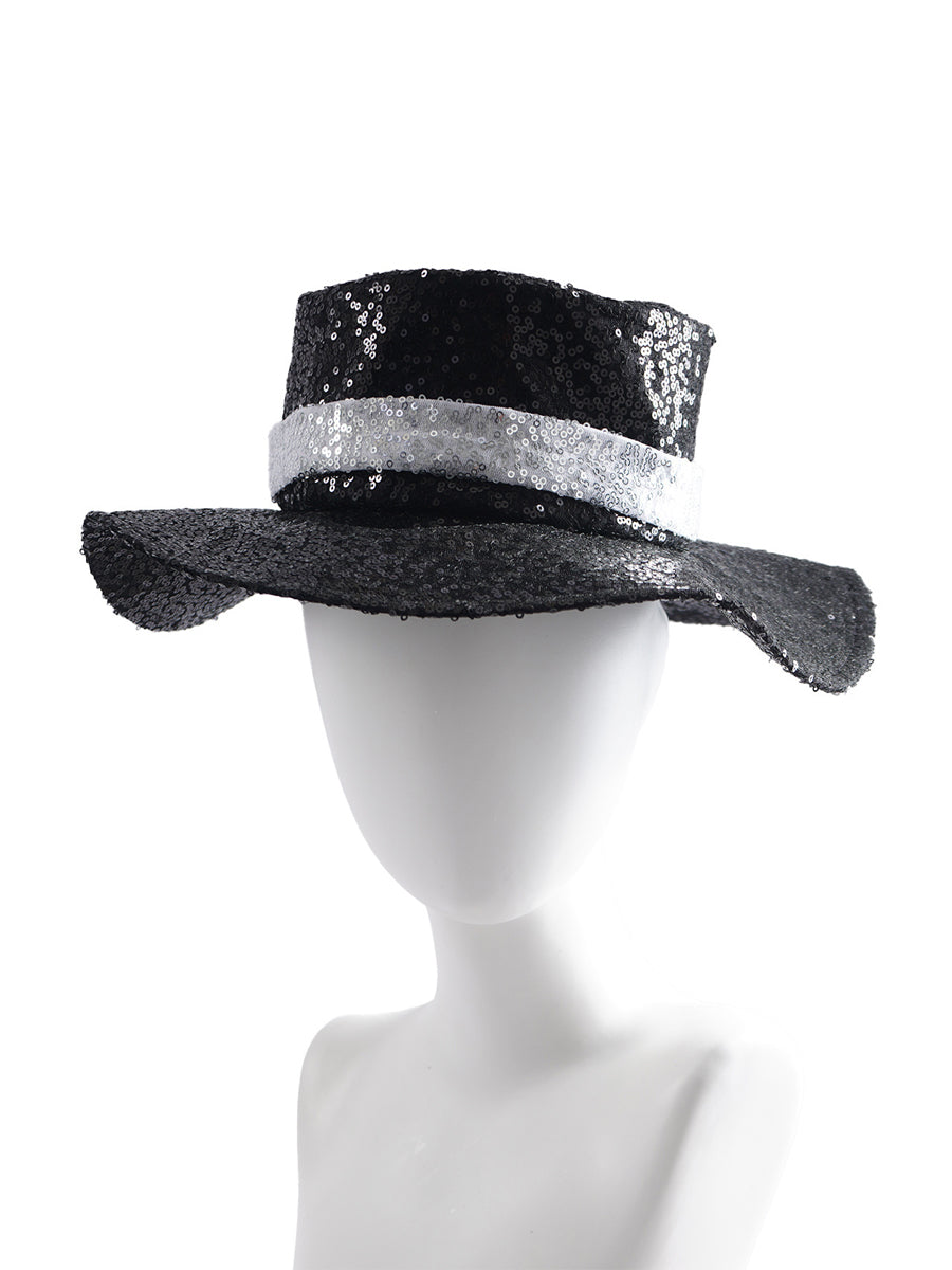 80s Adults Sequin Pop Star Performance Set