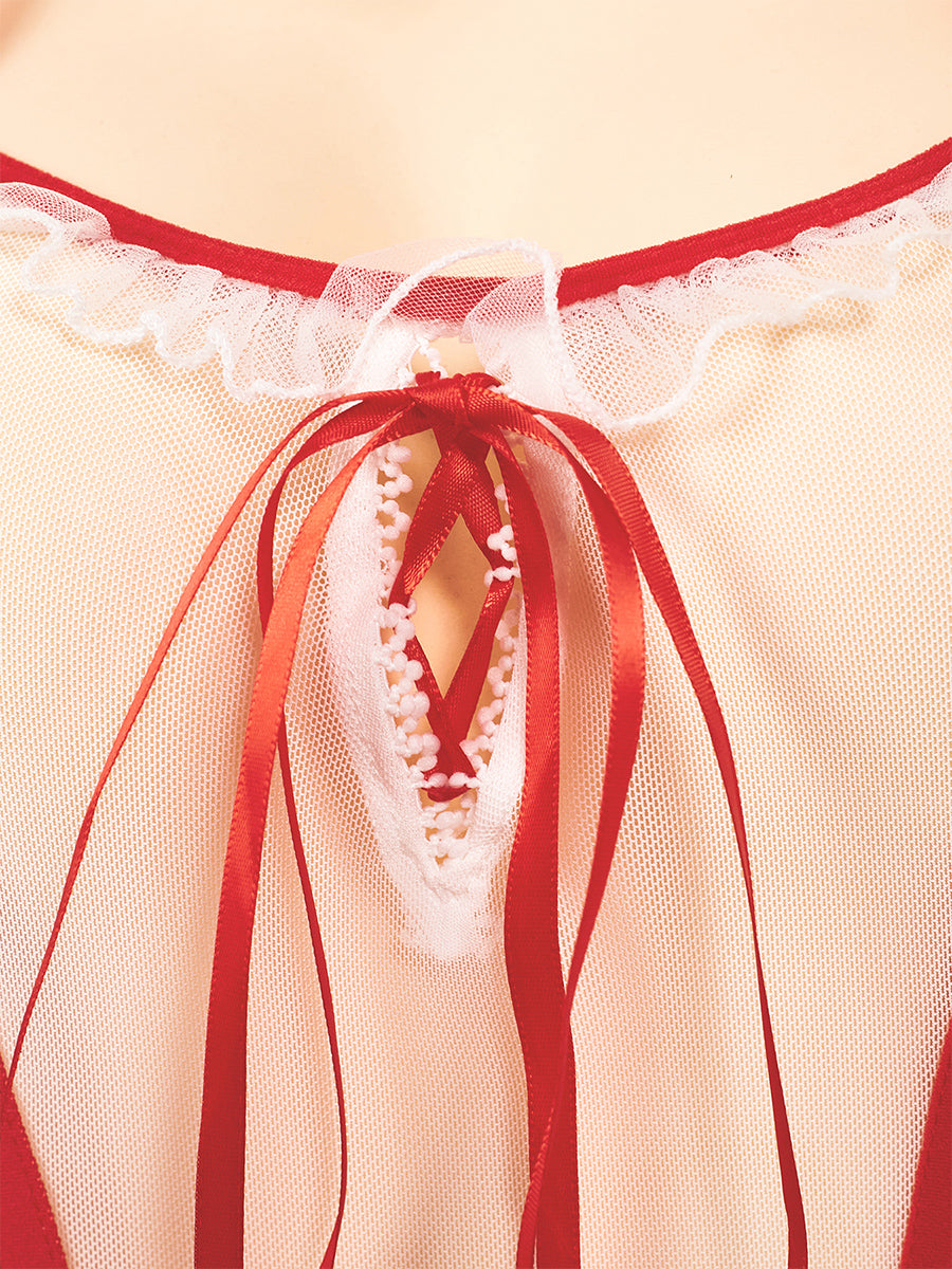 Naughty Nurse Roleplay Lingerie Costume