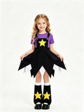Creepy Game Gothic Doll Cosplay Costume for Kids and Adults