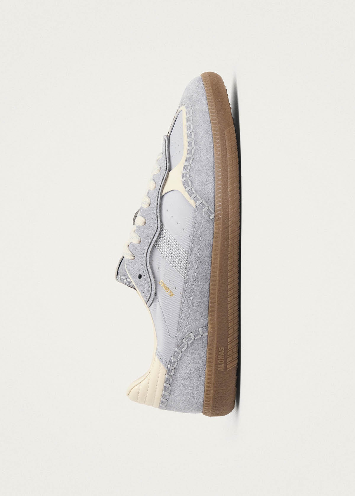 Tb.490 Recycled Pale Blue Leather Sneakers
