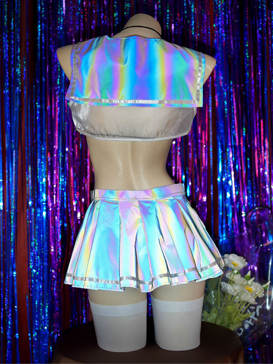 Reflective School Girl Uniform