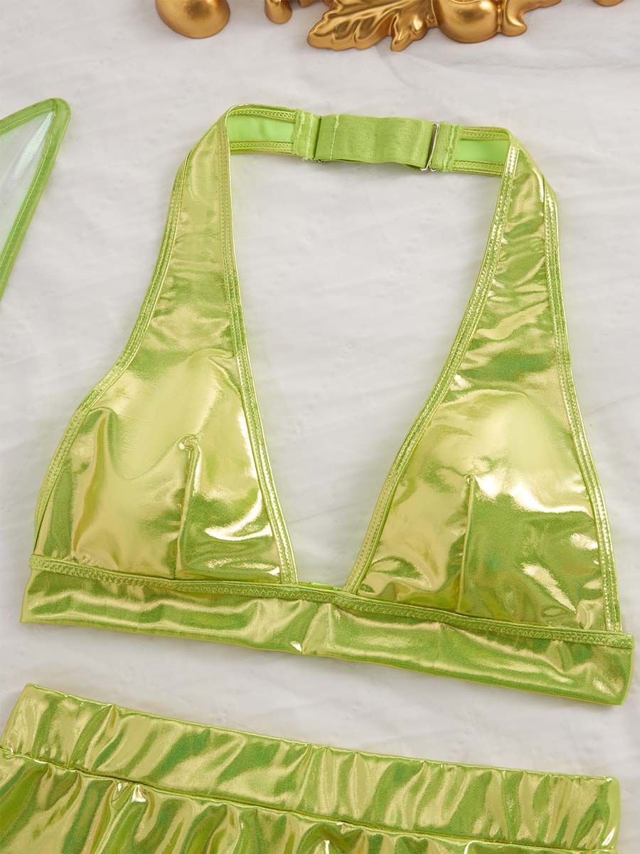 Metallic Forest Fairy Costume Set