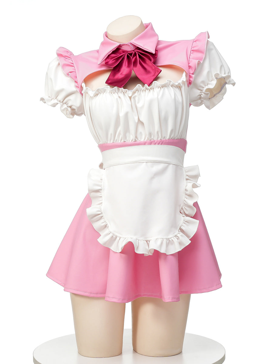 Pink Maid Costume for Women