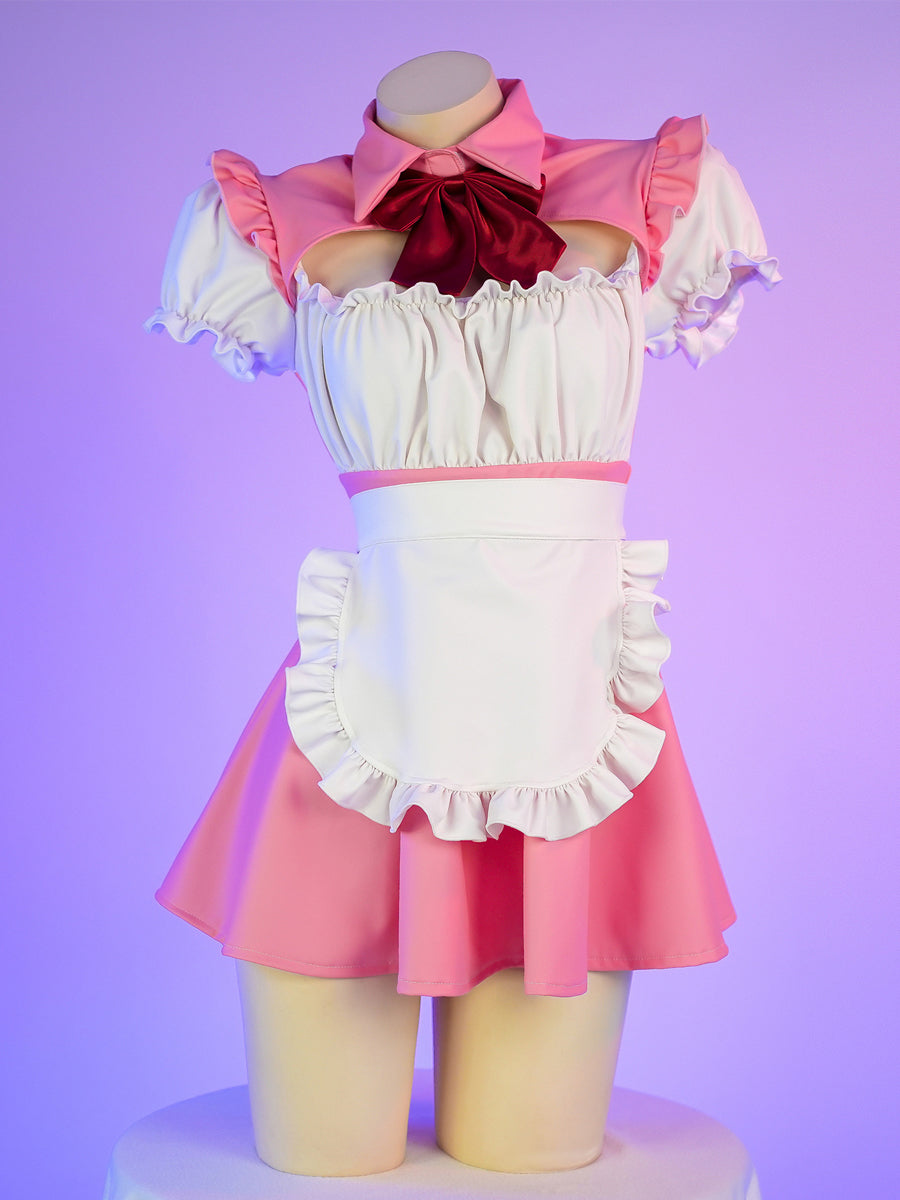 Pink Maid Costume for Women