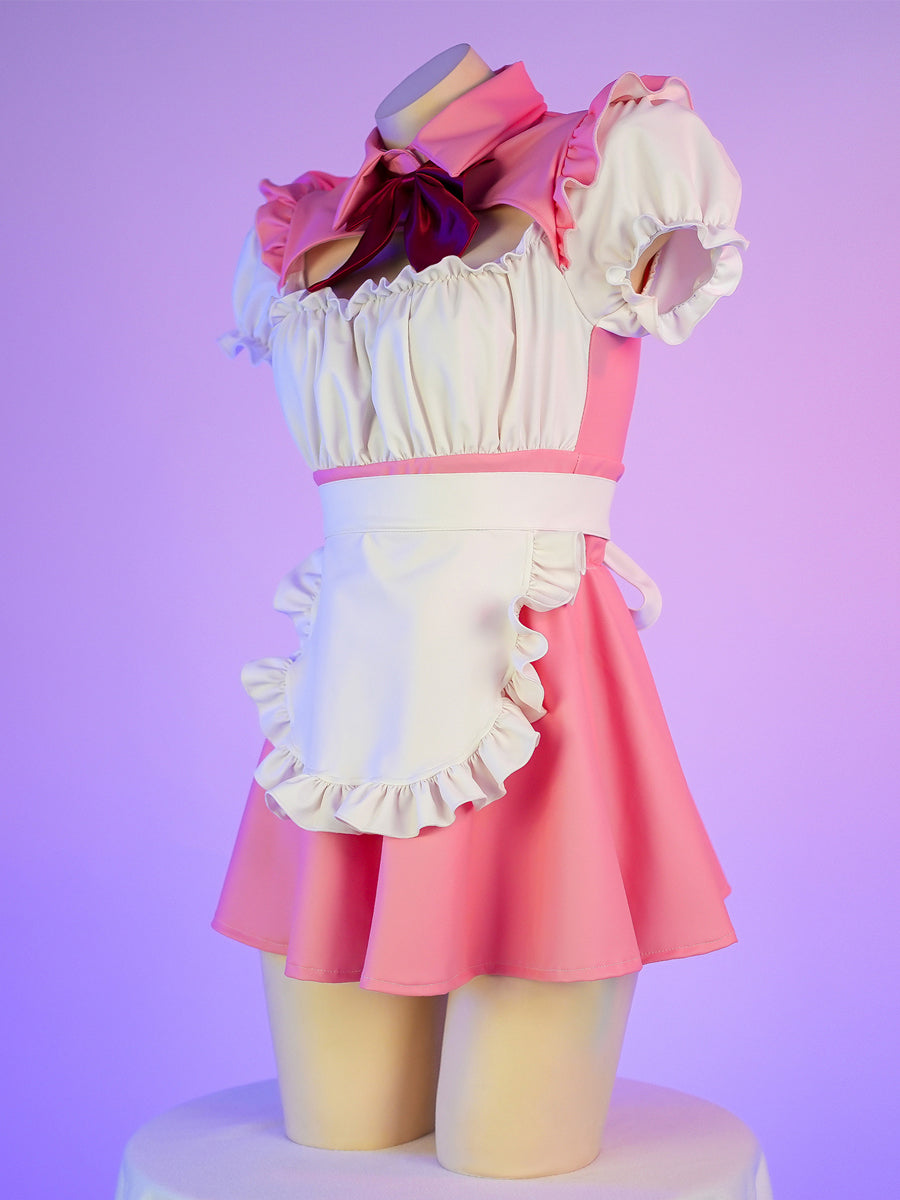 Pink Maid Costume for Women