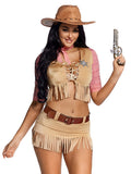 5pcs Western Cowgirl Costume