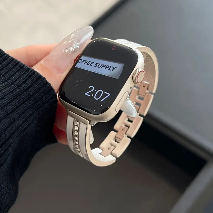 Chanel-Style Bracelet Apple Watch Band