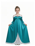 Satin Off Shoulder Princess Costume for Girls and Women