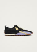 Tb.304 Nylon Brown Leather Sneakers