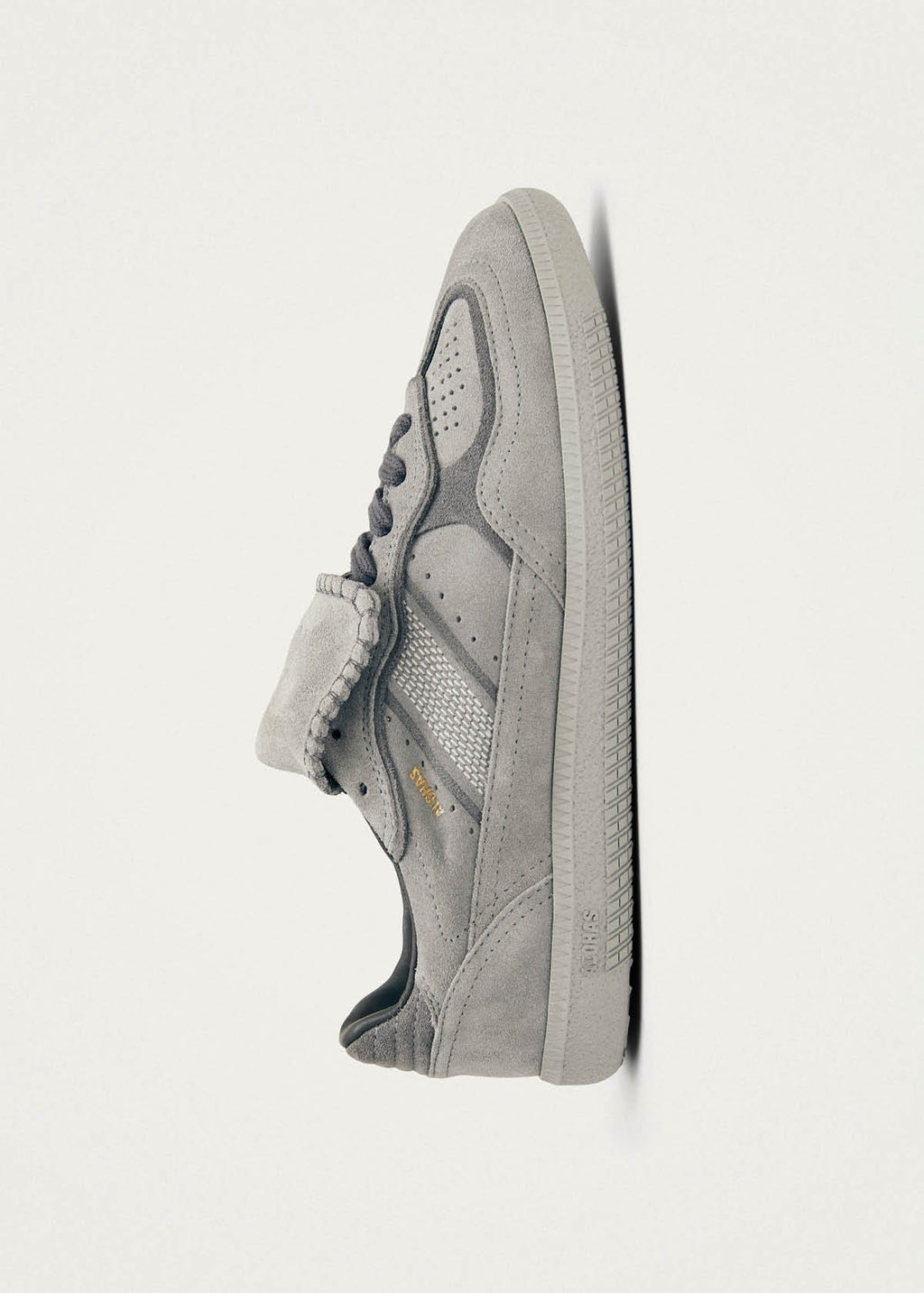Tb.490 Club Suede Pale Grey Leather Sneakers