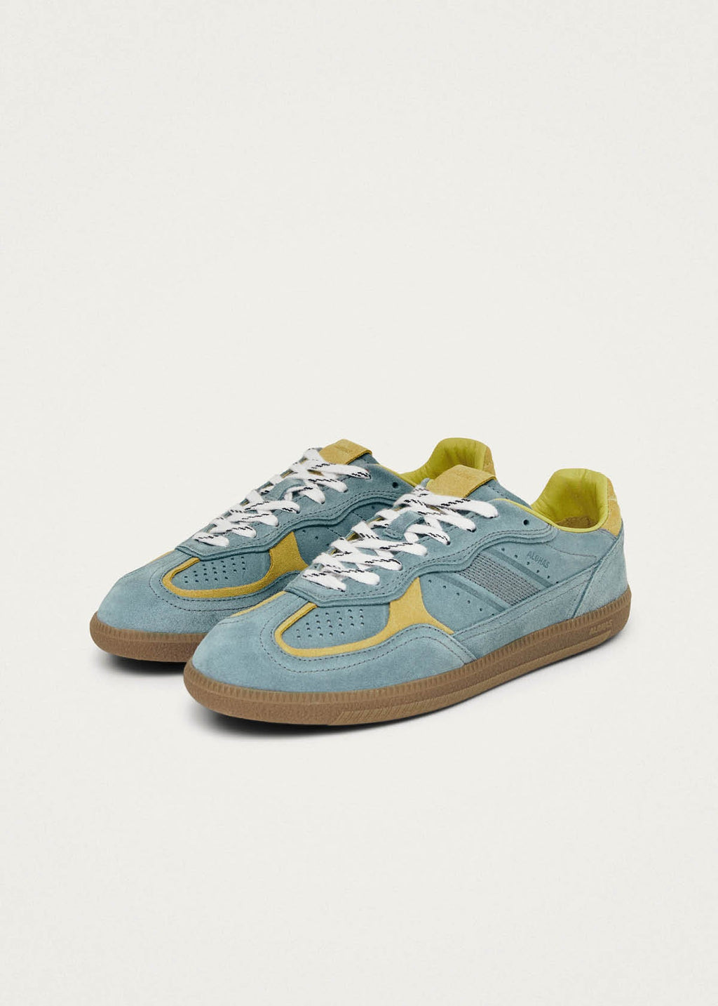 Tb.490 Rife Blue Grey Leather Sneakers