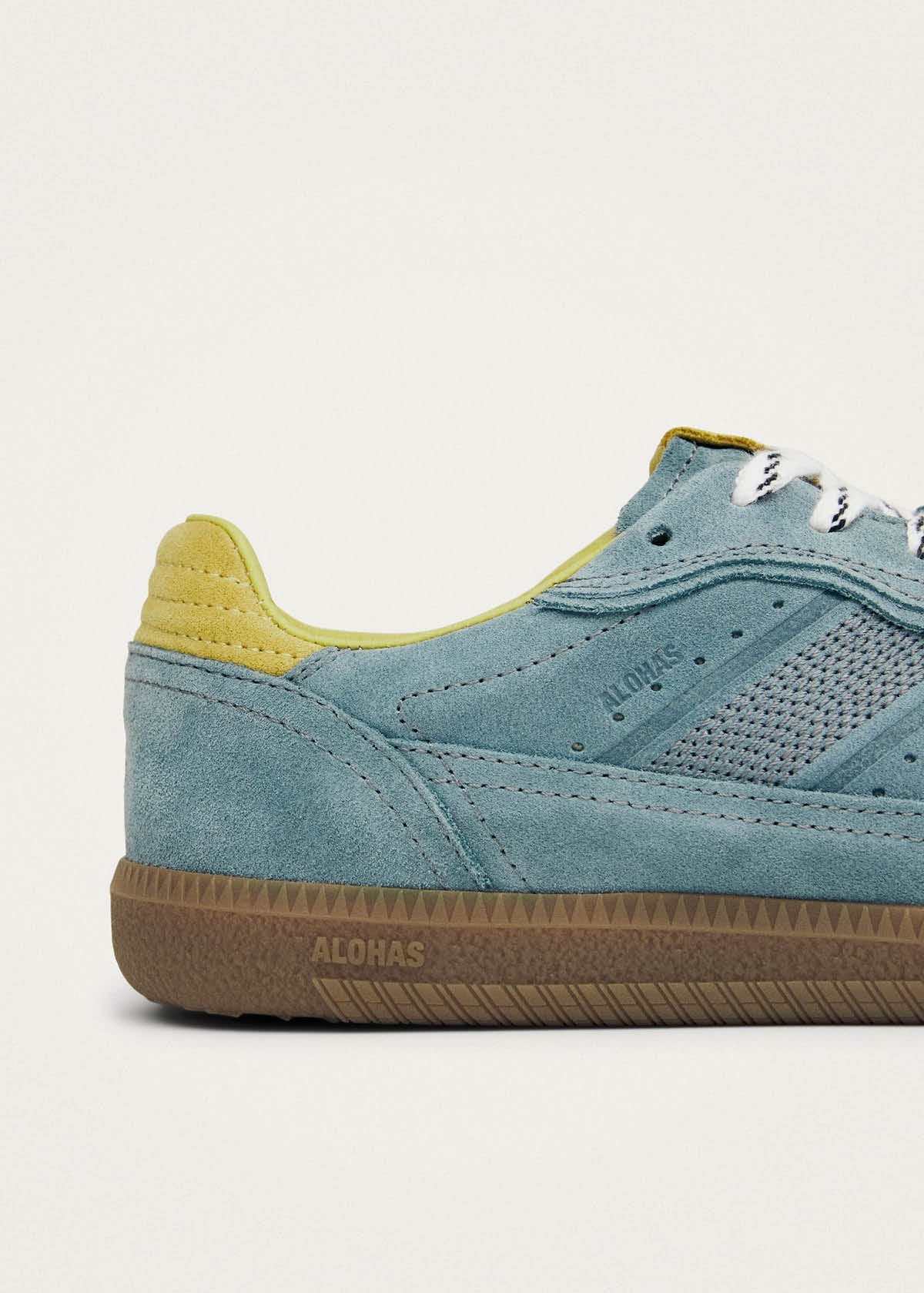 Tb.490 Rife Blue Grey Leather Sneakers