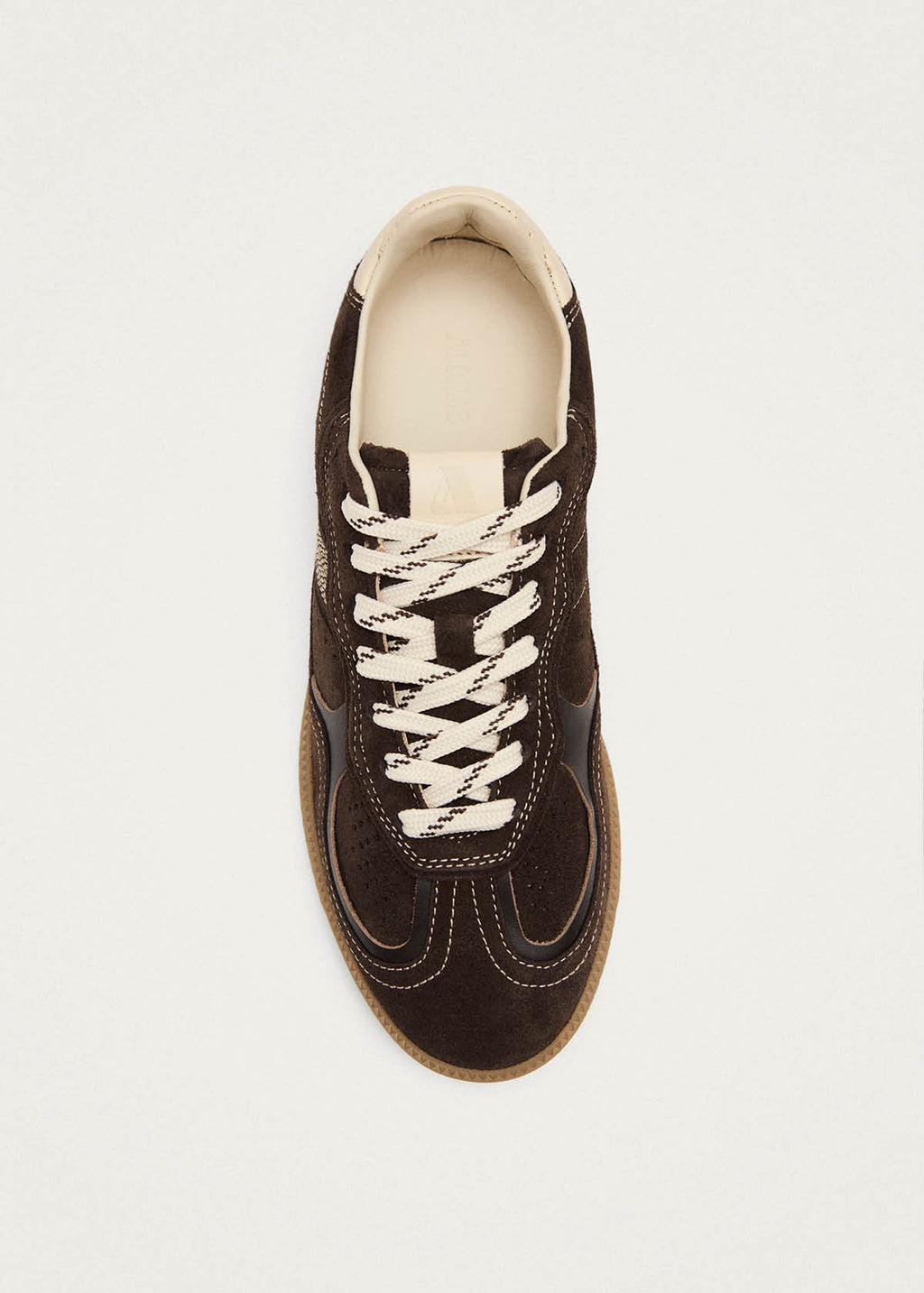 Tb.490 Rife Chocolate Cream Leather Sneakers