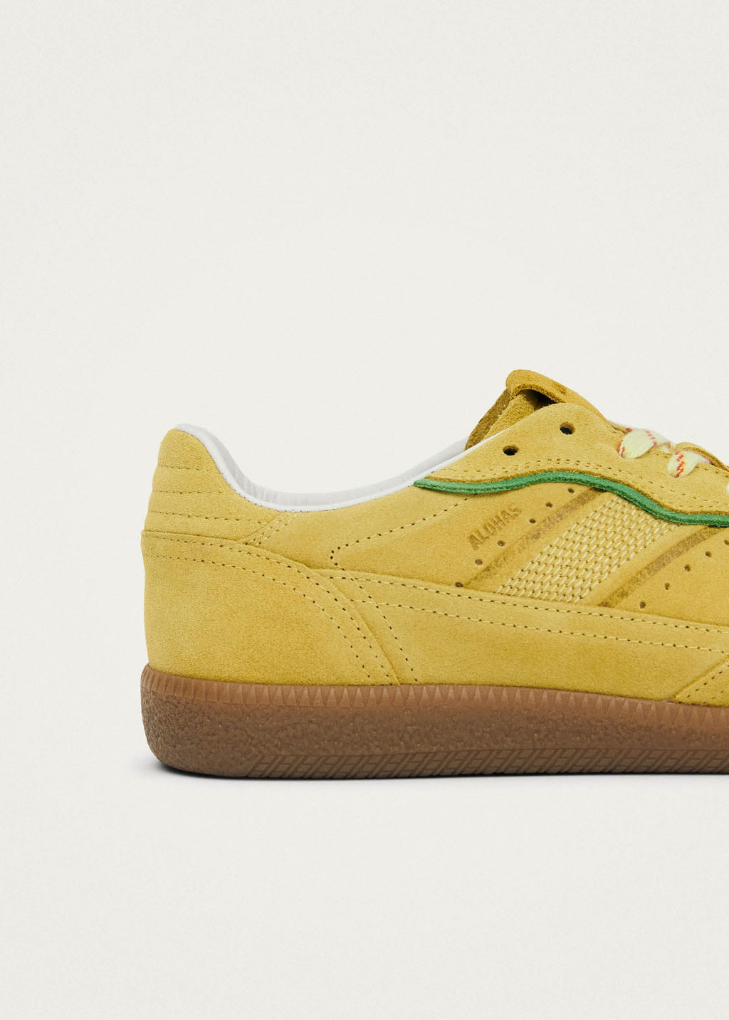 Tb.490 Rife Pale Yellow Leather Sneakers