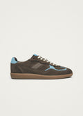 Tb.490 Rife Taupe Cornflower Blue Leather Sneakers