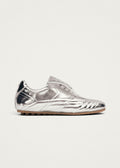 Tb.99 Silver Leather Sneakers