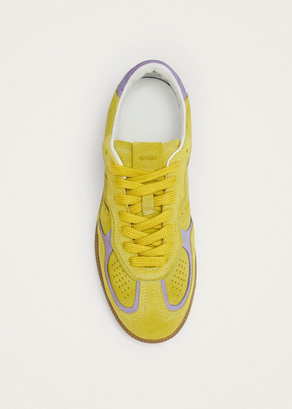 Tb.490 Rife Acid Green Leather Sneakers