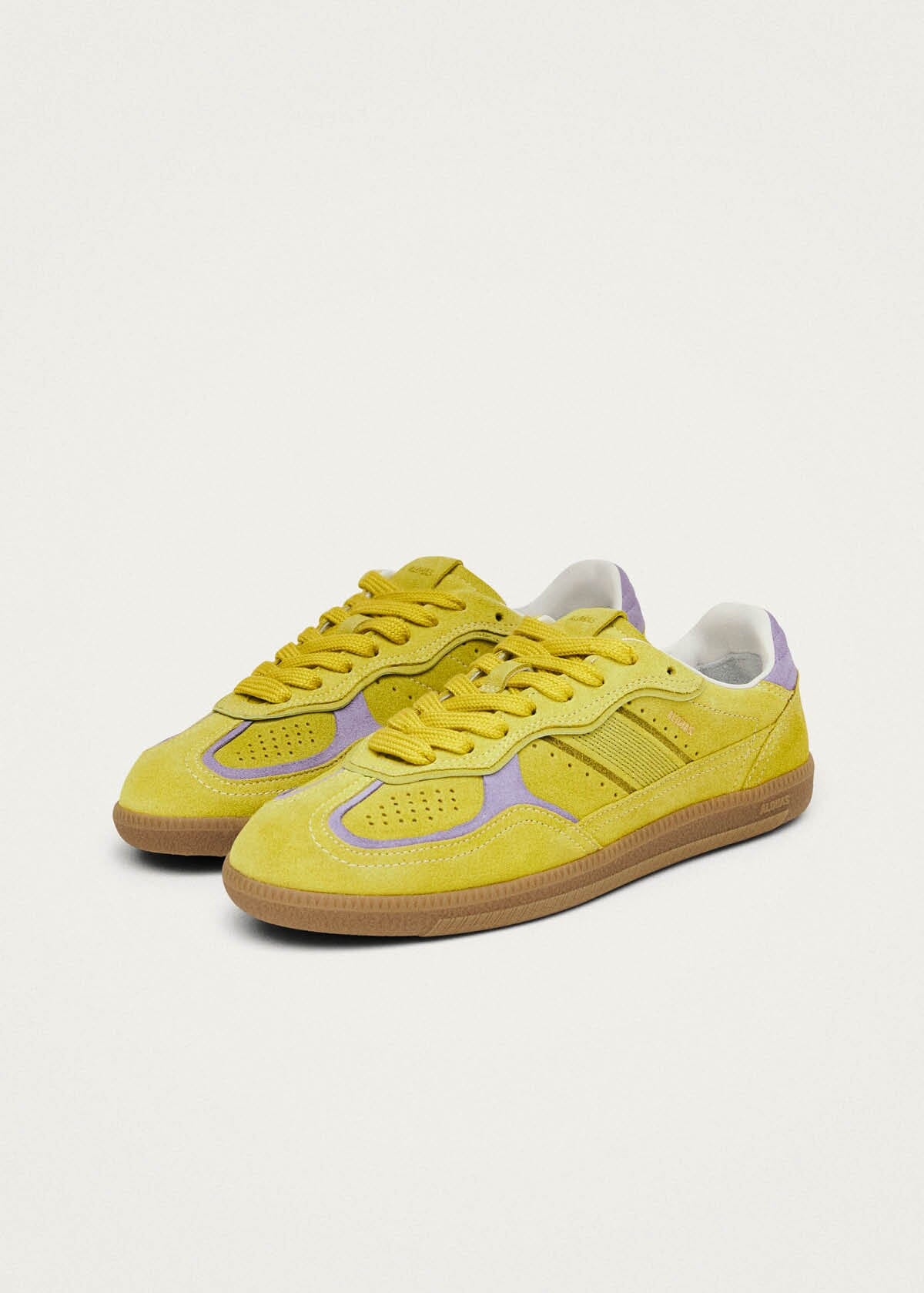 Tb.490 Rife Acid Green Leather Sneakers