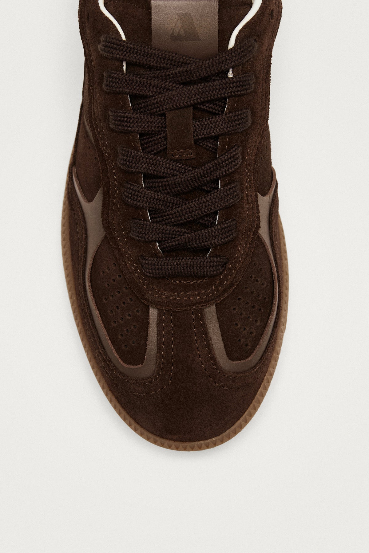 Tb.490 Rife Chocolate Brown Leather Sneakers