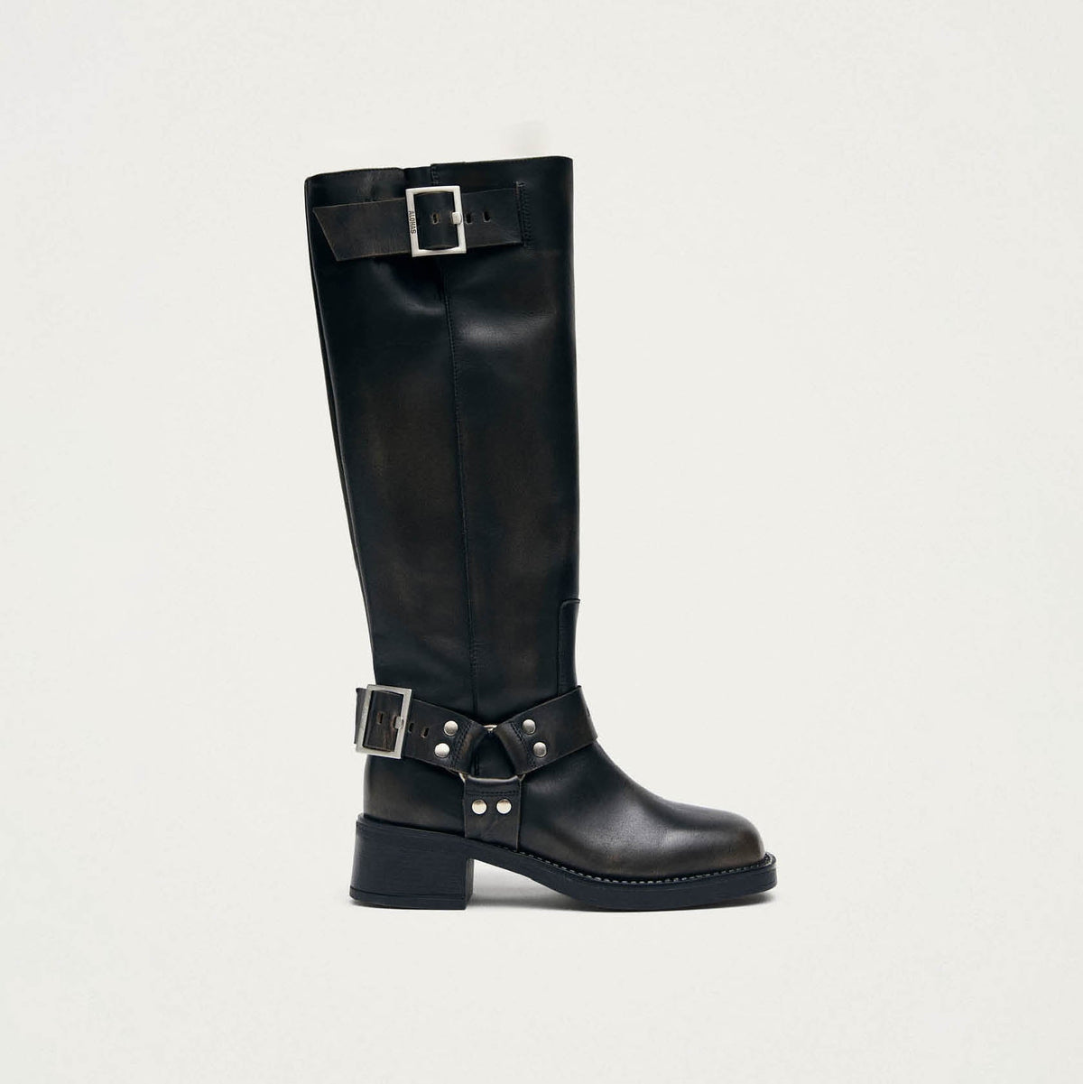 Tomi Vintage Effect Brown Leather Boots