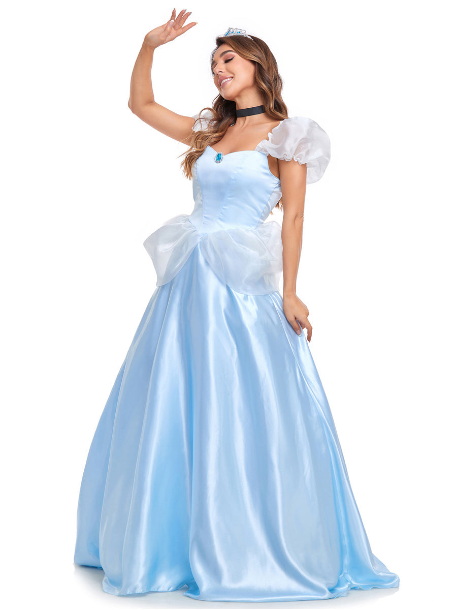 Light Blue Fairytale Princess Costume