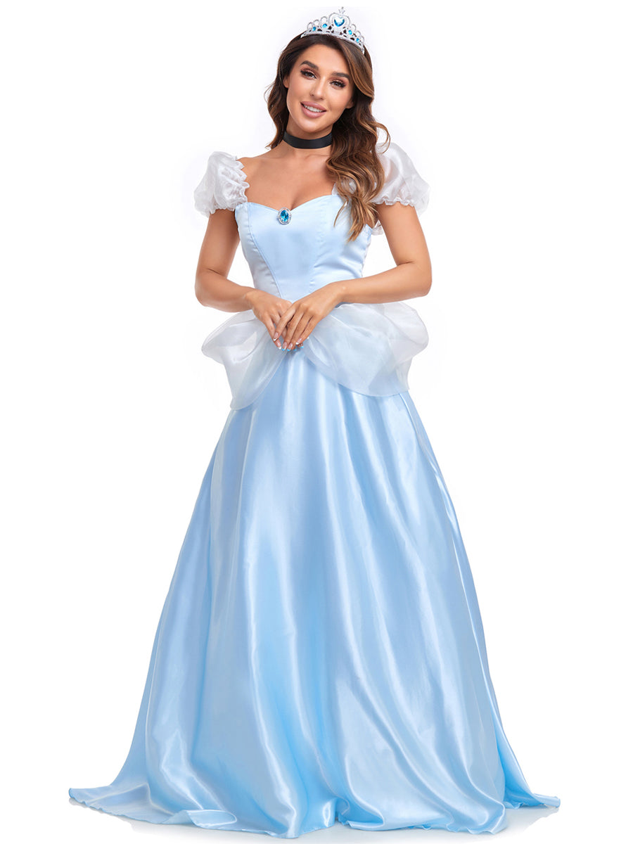 Light Blue Fairytale Princess Costume